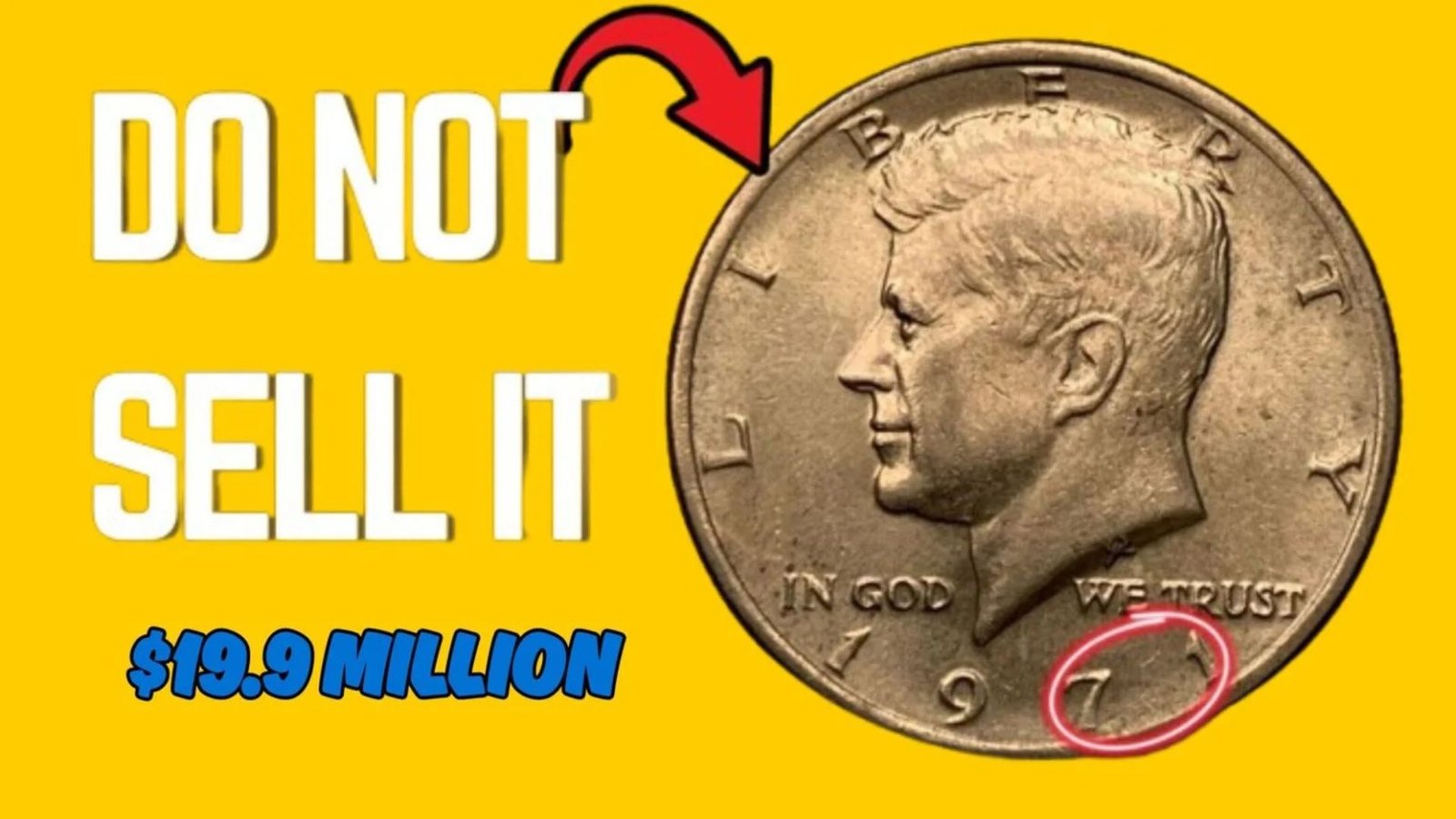 Rare Kennedy Half Dollar Worth $19.9 Million Could Still Be in Circulation