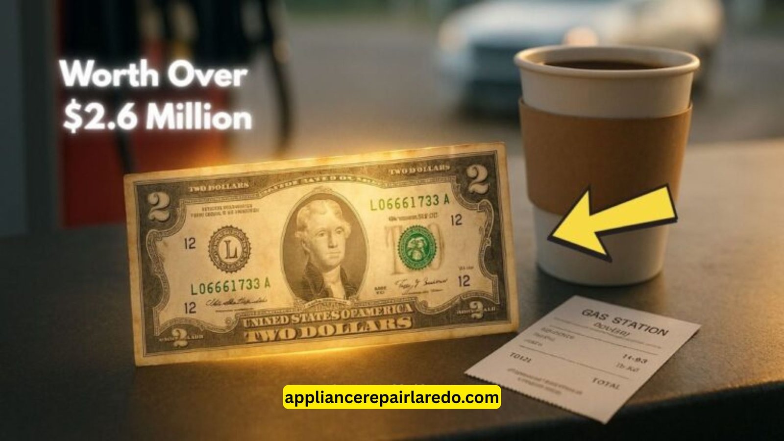 Rare $2 Bill Found at Gas Station