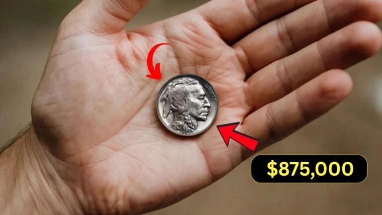Rare No-Date Buffalo Nickel Worth $875,000