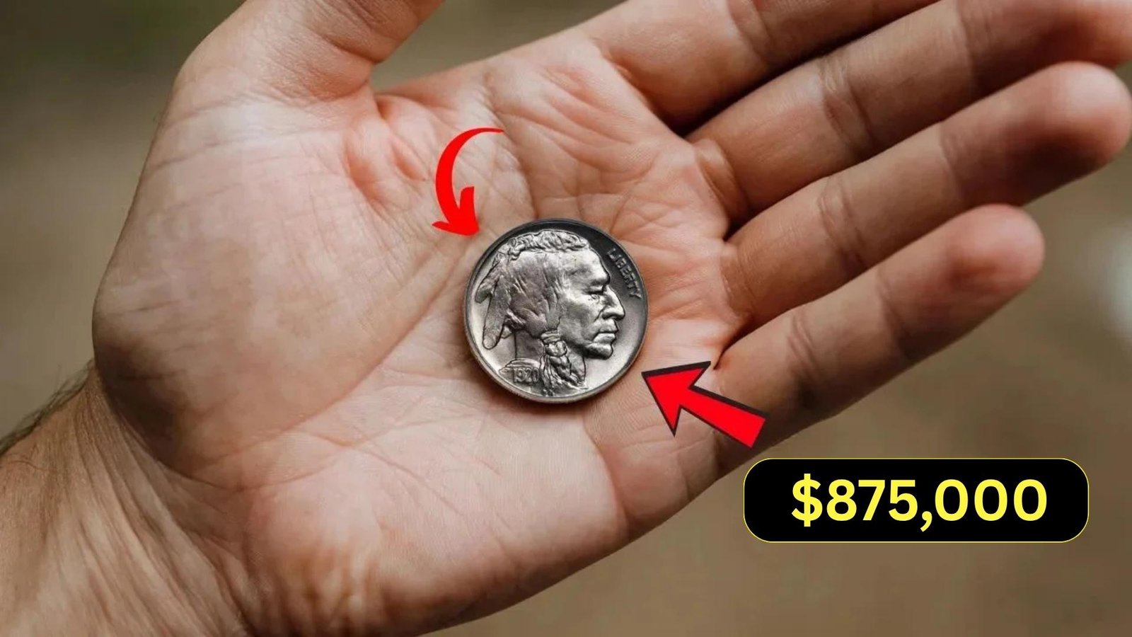 Rare No-Date Buffalo Nickel Worth $875,000