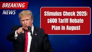 Stimulus Check 2025: $600 Tariff Rebate Plan In August - Are You Getting Yours?